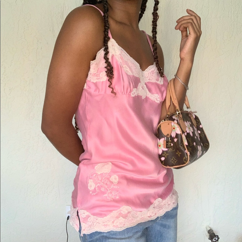 Baby Pink Camisole 🏩 Y2K